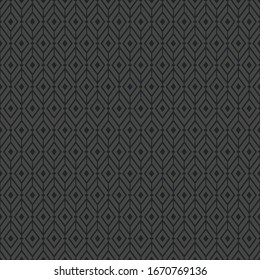 Art deco abstract seamless pattern. Vector vintage background with lines