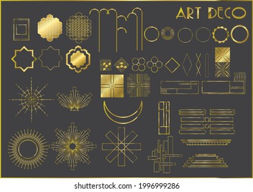 Art deco background pattern,art deco layouts, multiple layouts,art deco frame