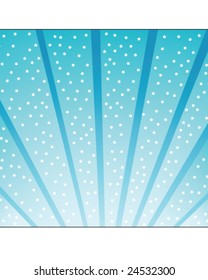 Art Deco Beams Abstract Background - vector illustration