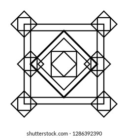 art deco in elegant diamond logo patterns. Suitable for logos, labels, and more
