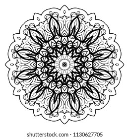 Art deco floral pattern of geometric elements. seamless pattern. Vector illustration. design for printing, presentation, textile industry