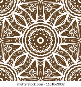 Art deco floral pattern of geometric elements. seamless pattern. Vector illustration. design for printing, presentation, textile symbol industry