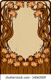 Art Deco frame