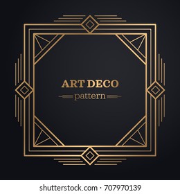 Art Deco Frame Background