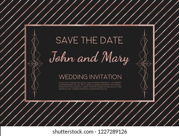 Art deco frame and label design suitable for Luxurious Business such as Hotel, Restaurant, Jewelry and Product tags. Eps 10