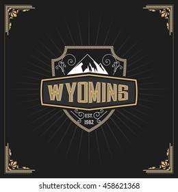 Art deco frame and label design, Resource for Hotel, Spa, Restaurant, Jewelry and other Product tags. Vector illustration