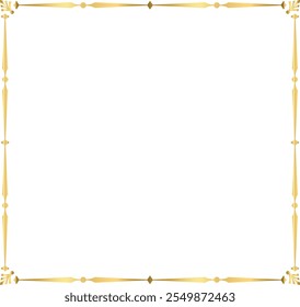  Art Deco frame . Modern minimal style illustration. Elegant luxury borders or frame, vector templates design