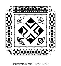 art deco frames and borders