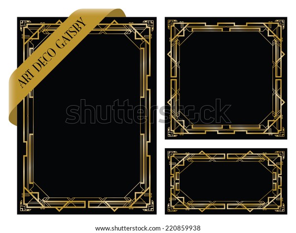 art deco gatsby backgrounds