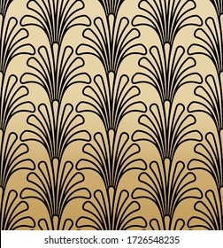 Fondo del patrón geométrico Art Deco Gatsby