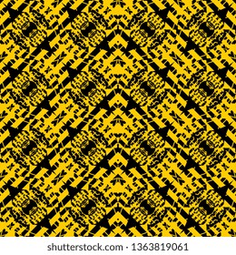 Art deco geometric abstract seamless pattern vector illustration