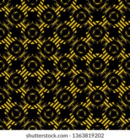 Art deco geometric abstract seamless pattern vector illustration