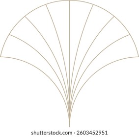 Art Deco Geometric Design Element