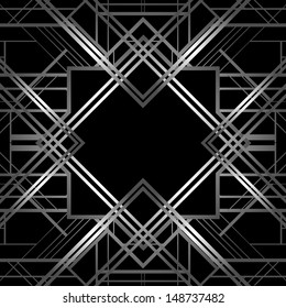 Art deco geometric pattern (1920's style) 