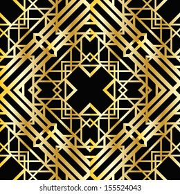 Art deco geometric pattern (1920's style)