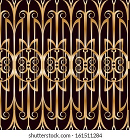 Art deco geometric pattern (1920's style)