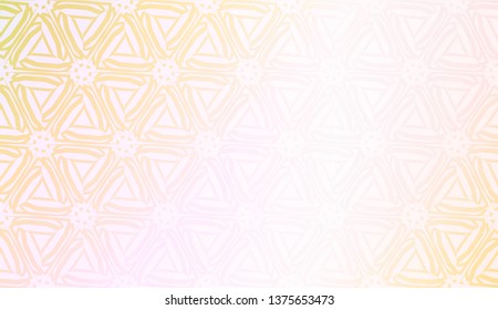 Art deco geometric pattern with Abstract Blurred Gradient Background. For Screen Cell Phone. Vector Illustration