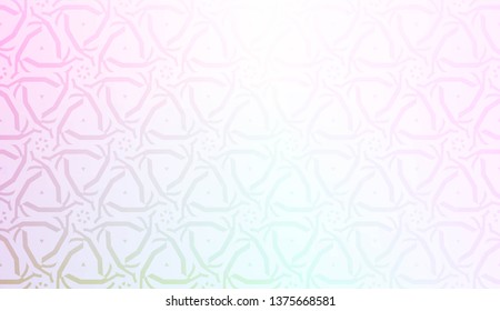 Art deco geometric pattern with Abstract Blurred Gradient Background. For Screen Cell Phone. Vector Illustration