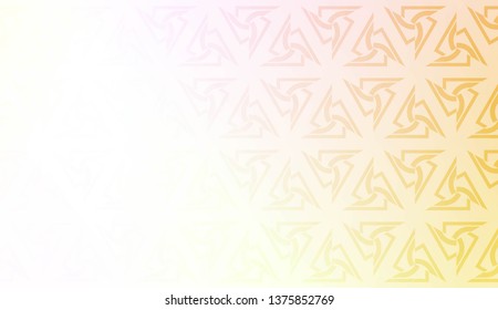 Art deco geometric pattern with Abstract Blurred Gradient Background. For Screen Cell Phone. Vector Illustration