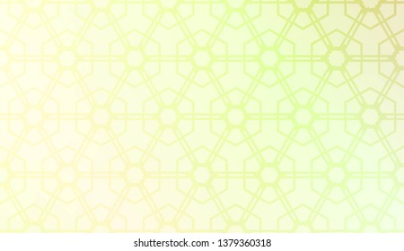 Art deco geometric pattern with Abstract Blurred Gradient Background. For Screen Cell Phone. Vector Illustration