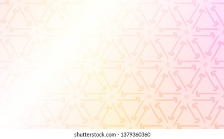 Art deco geometric pattern with Abstract Blurred Gradient Background. For Screen Cell Phone. Vector Illustration