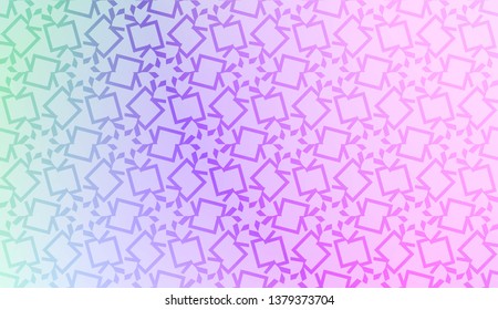 Art deco geometric pattern with Abstract Blurred Gradient Background. For Screen Cell Phone. Vector Illustration