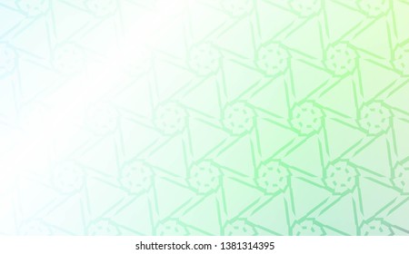 Art deco geometric pattern with Abstract Blurred Gradient Background. For Screen Cell Phone. Vector Illustration