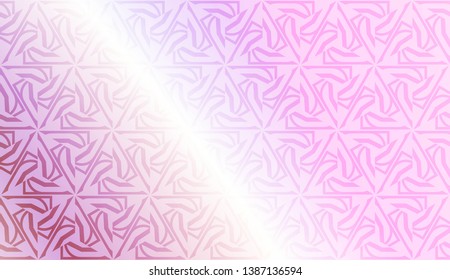 Art deco geometric pattern with Abstract Blurred Gradient Background. For Screen Cell Phone. Vector Illustration