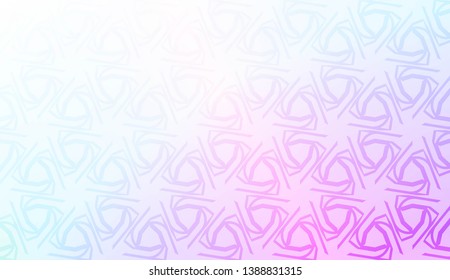 Art deco geometric pattern with Abstract Blurred Gradient Background. For Screen Cell Phone. Vector Illustration