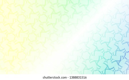 Art deco geometric pattern with Abstract Blurred Gradient Background. For Screen Cell Phone. Vector Illustration