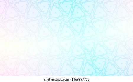 Art deco geometric pattern with Modern pastel color Gradient Design. For Greeting Card, Flyer, Poster, Brochure, Banner Calendar. Vector Illustration.
