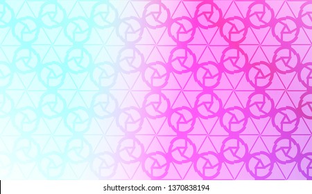 Art deco geometric pattern with Modern pastel color Gradient Design. For Greeting Card, Flyer, Poster, Brochure, Banner Calendar. Vector Illustration.