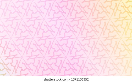 Art deco geometric pattern with Modern pastel color Gradient Design. For Greeting Card, Flyer, Poster, Brochure, Banner Calendar. Vector Illustration.