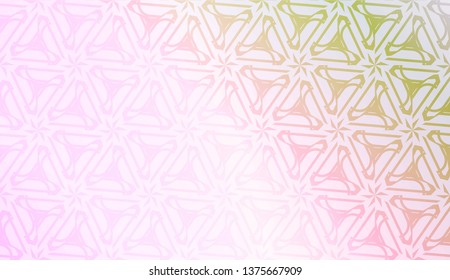 Art deco geometric pattern with Modern pastel color Gradient Design. For Greeting Card, Flyer, Poster, Brochure, Banner Calendar. Vector Illustration.