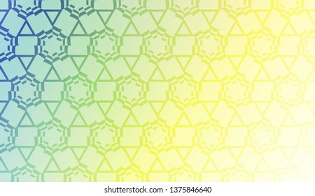 Art deco geometric pattern with Modern pastel color Gradient Design. For Greeting Card, Flyer, Poster, Brochure, Banner Calendar. Vector Illustration.