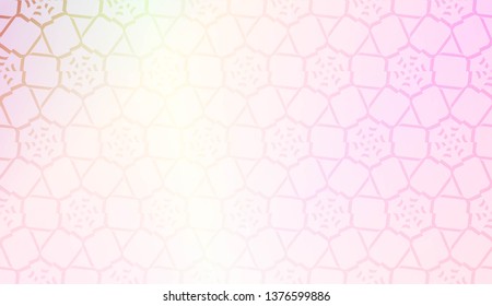 Art deco geometric pattern with Modern pastel color Gradient Design. For Greeting Card, Flyer, Poster, Brochure, Banner Calendar. Vector Illustration.