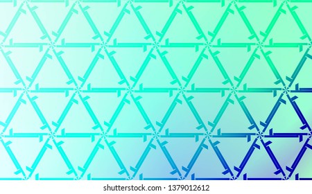 Art deco geometric pattern with Modern pastel color Gradient Design. For Greeting Card, Flyer, Poster, Brochure, Banner Calendar. Vector Illustration.