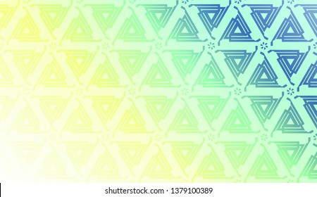 Art deco geometric pattern with Modern pastel color Gradient Design. For Greeting Card, Flyer, Poster, Brochure, Banner Calendar. Vector Illustration.