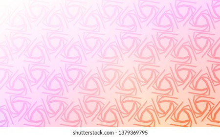 Art deco geometric pattern with Modern pastel color Gradient Design. For Greeting Card, Flyer, Poster, Brochure, Banner Calendar. Vector Illustration.