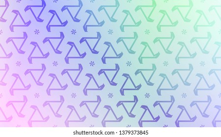Art deco geometric pattern with Modern pastel color Gradient Design. For Greeting Card, Flyer, Poster, Brochure, Banner Calendar. Vector Illustration.