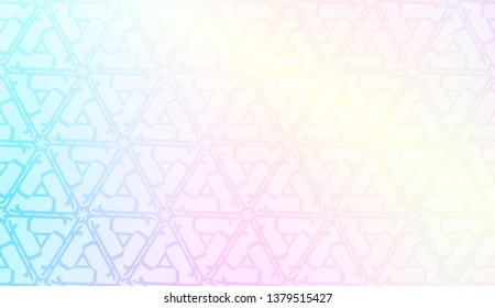 Art deco geometric pattern with Modern pastel color Gradient Design. For Greeting Card, Flyer, Poster, Brochure, Banner Calendar. Vector Illustration.