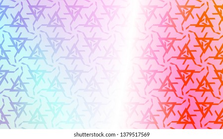 Art deco geometric pattern with Modern pastel color Gradient Design. For Greeting Card, Flyer, Poster, Brochure, Banner Calendar. Vector Illustration.