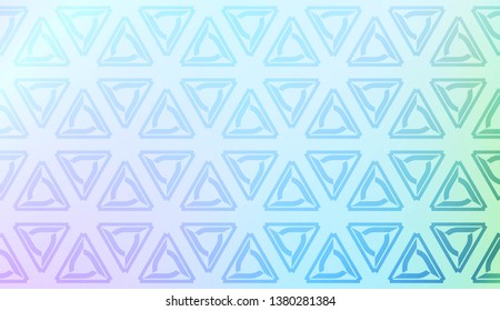 Art deco geometric pattern with Modern pastel color Gradient Design. For Greeting Card, Flyer, Poster, Brochure, Banner Calendar. Vector Illustration.