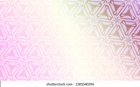 Art deco geometric pattern with Modern pastel color Gradient Design. For Greeting Card, Flyer, Poster, Brochure, Banner Calendar. Vector Illustration.