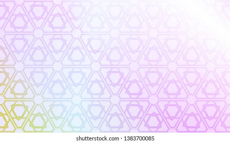 Art deco geometric pattern with Modern pastel color Gradient Design. For Greeting Card, Flyer, Poster, Brochure, Banner Calendar. Vector Illustration.