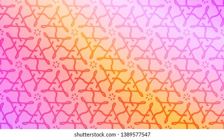 Art deco geometric pattern with Modern pastel color Gradient Design. For Greeting Card, Flyer, Poster, Brochure, Banner Calendar. Vector Illustration.