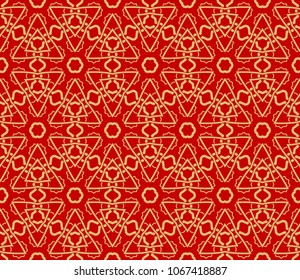Art deco geometric pattern. Seamless vector illustration. For design.