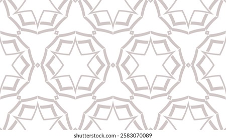 Art deco geometric pattern. Seamless vector illustration. For design.