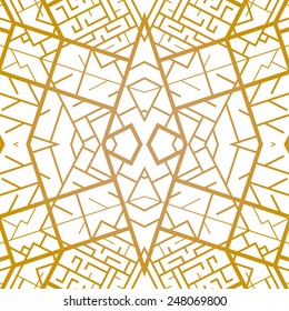 Art deco geometric patterned background (1920's style)