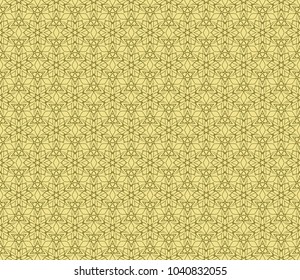 Art Deco geometric seamless pattern. Vector illustration. for texture, textile, background